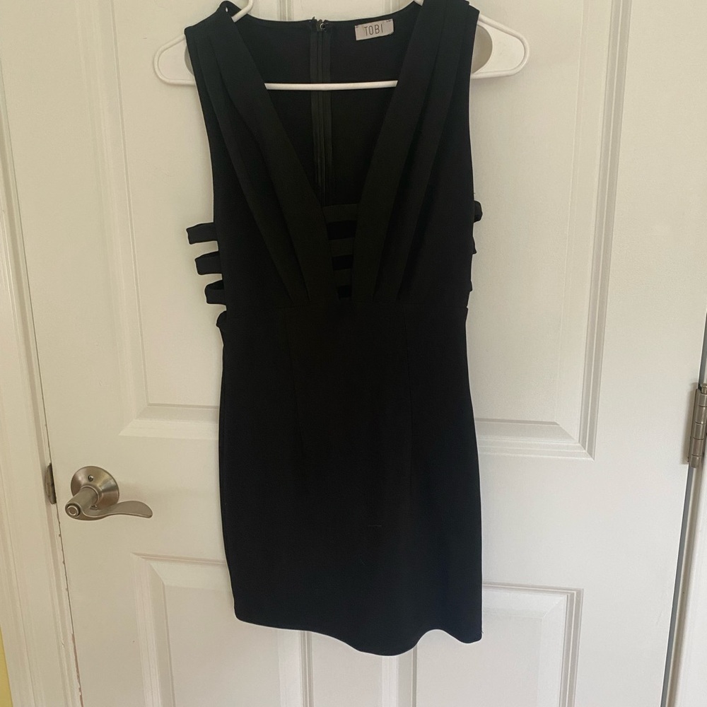 Black dressy dress by Tobi, size M